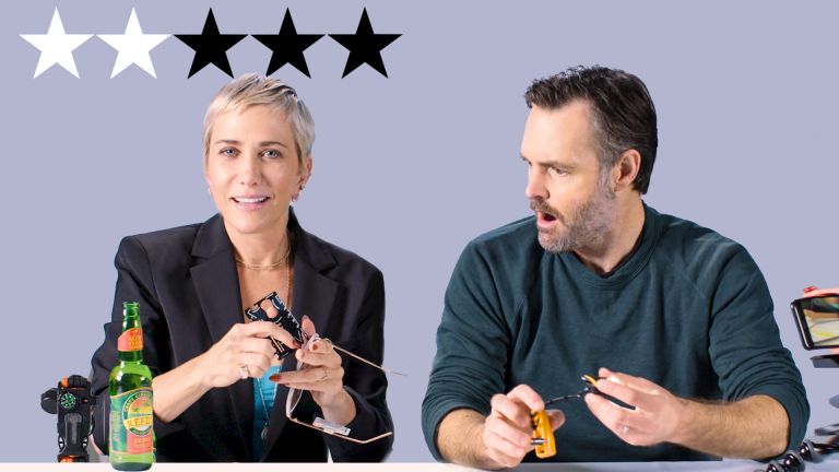 Testing Multi-Tool Gadgets with Kristen Wiig & Will Forte | WIRED