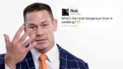 John Cena Answers Wrestling Questions From Twitter  